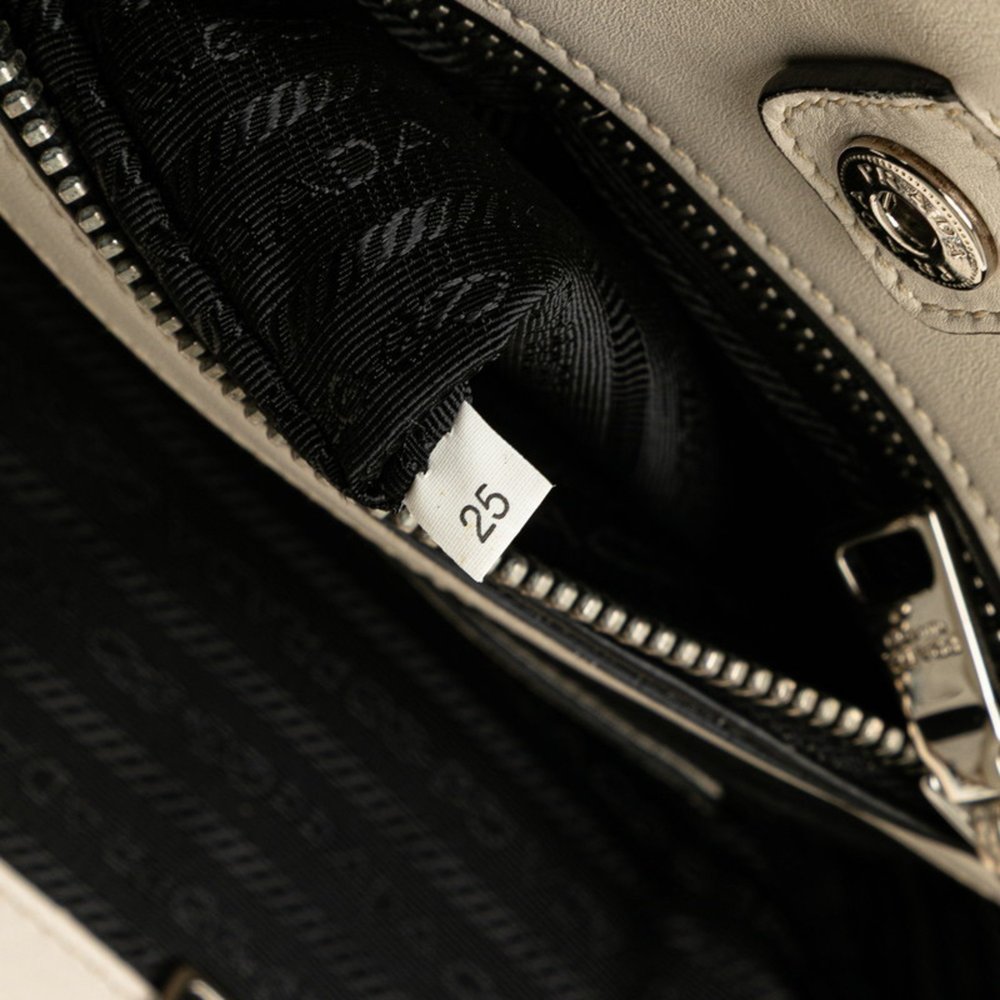 PRADA Black Leather Tote Bag - Picture 11 of 14